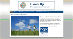 Desktop Screenshot of handsup.org